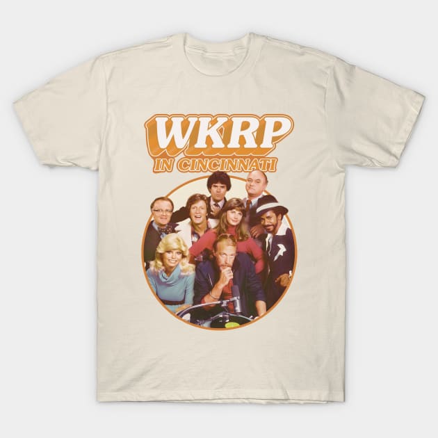 WKRP Turkey Drop Artwork T-Shirt by P a r a d o k s